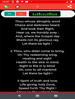 Sacred Songs and Solos (audio) android App screenshot 5