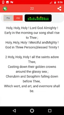 Sacred Songs and Solos (audio) android App screenshot 8